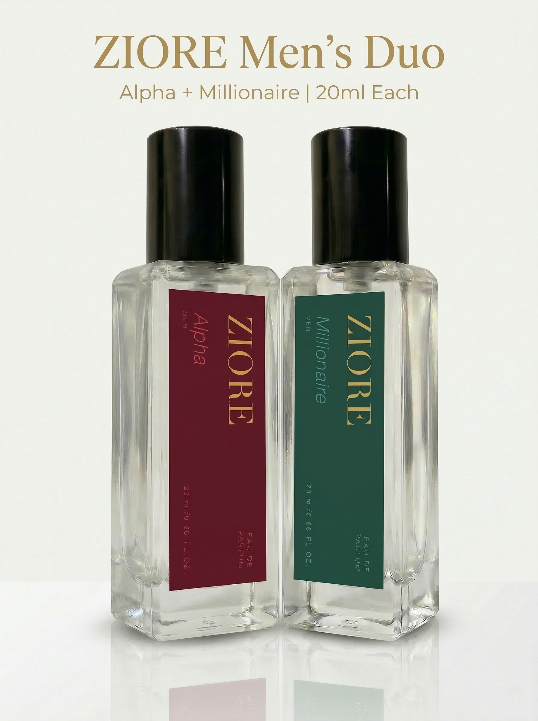 For Him Combo (Alpha 20ml + Millionaire 20ml)