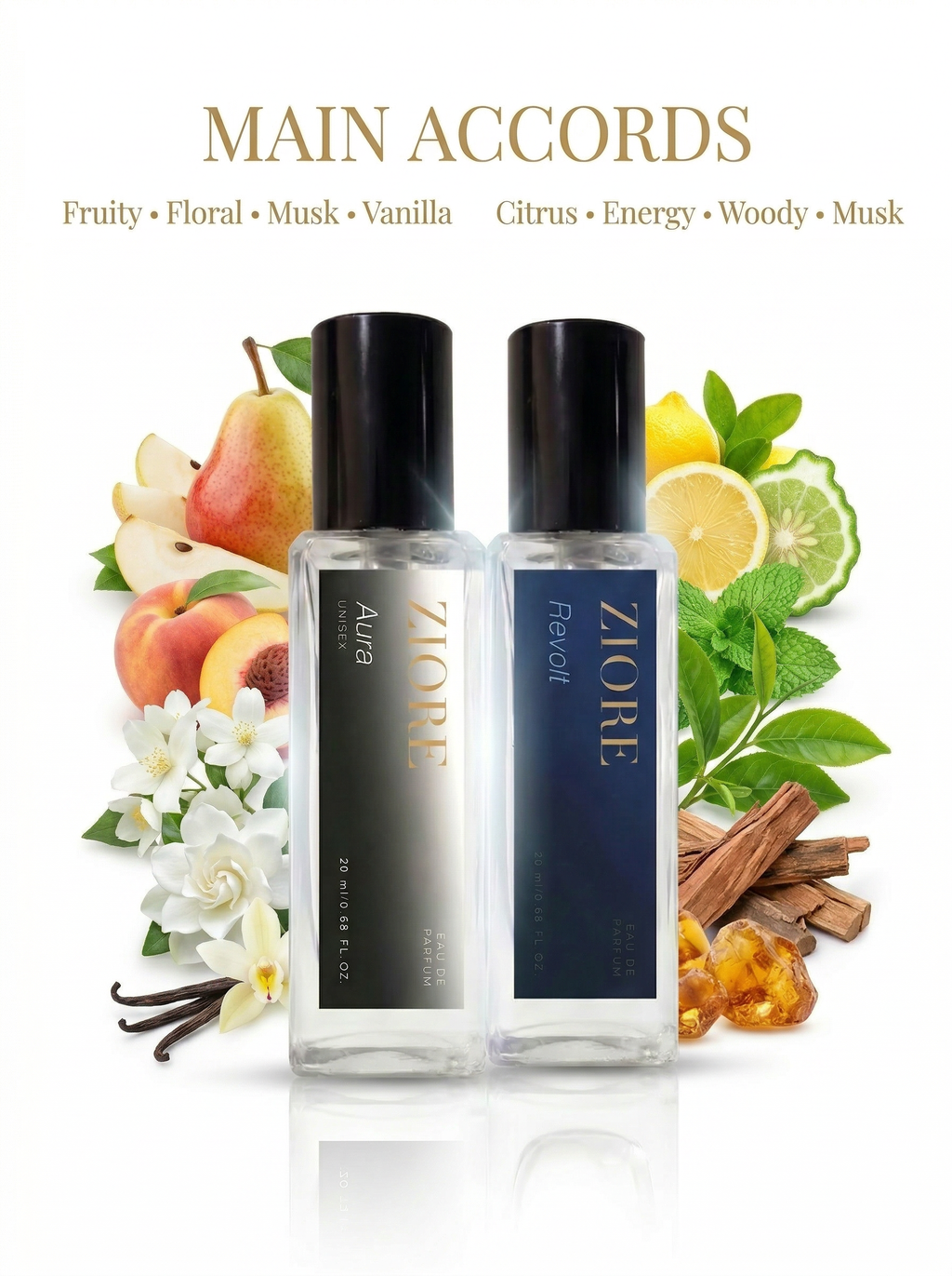 Best Seller Combo (Revolt 20ml + Aura 20ml)