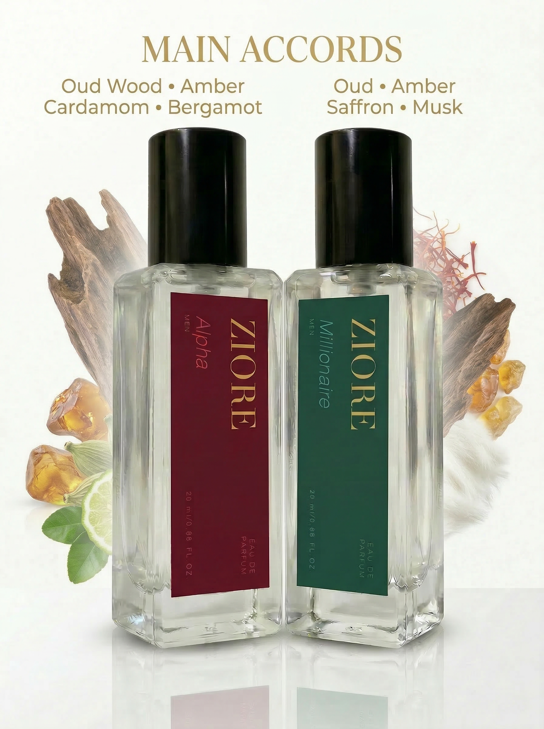 For Him Combo (Alpha 20ml + Millionaire 20ml)